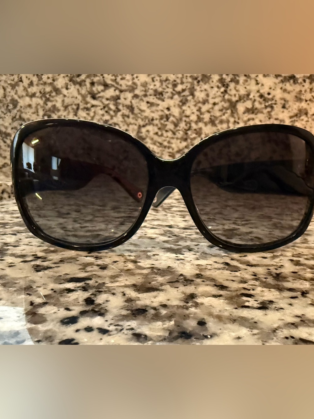 Coach Black Oversized Women's Sunglasses